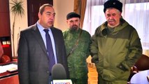 Луганск ополченцы Мозгового Плотницкого и казаки Козицина заявили об объединении