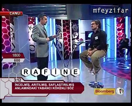 Kelime Oyunu - 27 Aralik 2010 - Gun Birincisi