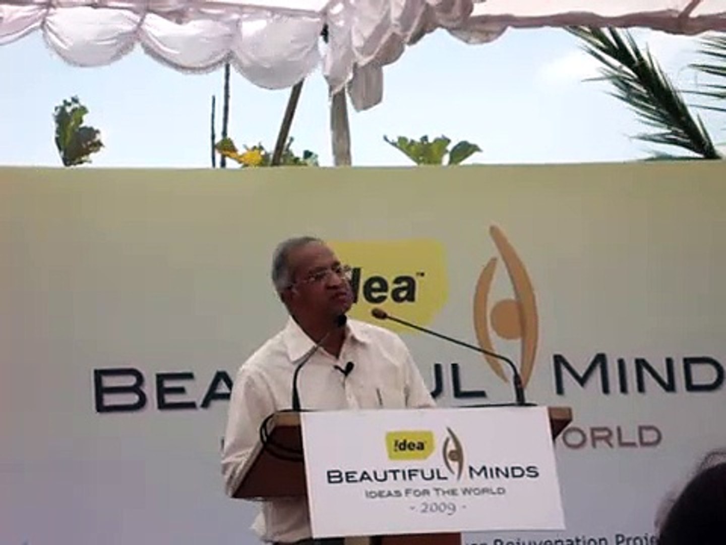 Ullas Karanth at Beautiful Minds event, Bangalore March 2009