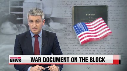 War document claiming U.S. use of biological warfare going up for auction