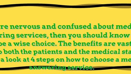How to Choose a Medical Answering Service