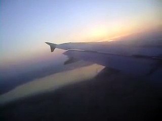 Tunisair Airbus 319 Landing Tunis Carthage Airport