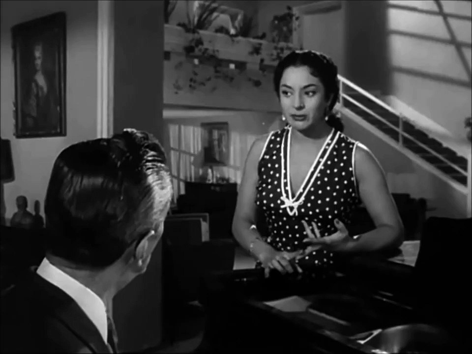 Lola Flores y Agustin Lara en Lola Torbellino