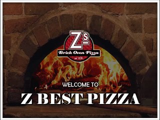 Give a perfect treat to your taste buds with Z’s Brick Oven Pizza