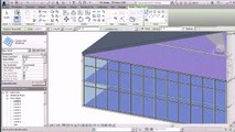 Conceptual Massing in Revit 05 Creating a curtain wall for a conceptual mass