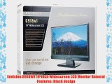 19-Inch Envision G918W1 VGA/DVI Widescreen LCD Monitor (Black)