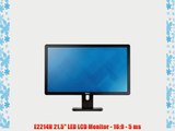 E2214H 21.5 LED LCD Monitor - 16:9 - 5 ms