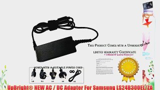 UpBright? NEW AC / DC Adapter For Samsung LS24B300EL/ZA LS24B300EL LED Monitor Power Supply