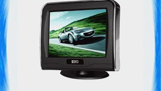 Boyo VTM3601 3.5-Inch Rear View Monitor 2 Inputs