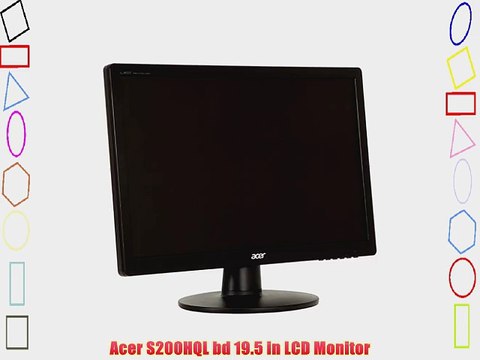 Acer S200HQL bd 19.5 in LCD Monitor