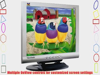 Viewsonic Ve500 15 LCD Monitor (Silver/Black)