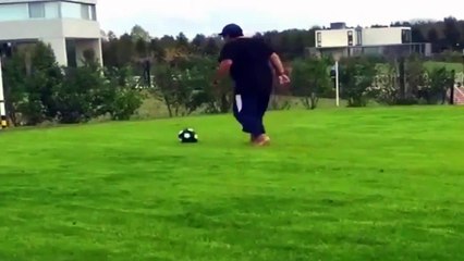 Diego Maradona s Grandson Benjamin Dribbles To Score After Saving Shot