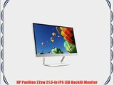 HP Pavilion 22xw 21.5-in IPS LED Backlit Monitor