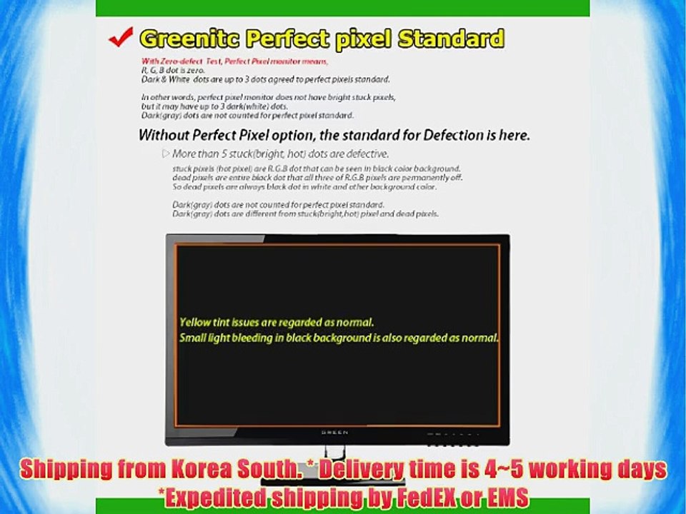 Green ITC LAVA ECO27QN LED 27 Matte Screen A-MVA Panel 2560x1440 WQHD (DVI-D D-SUB HDMI) PC