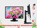 NEC Display Solutions E223W-BK 22 1680x1050 LCD w LED (E223W-BK)