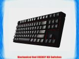 CM Storm QuickFire Rapid - Tenkeyless Mechanical Gaming Keyboard with CHERRY MX Red Switches