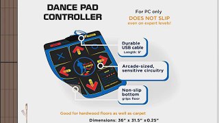 D-Force Nonslip USB Dance Pad