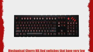 CM Storm QuickFire Ultimate - Full Size Mechanical Gaming Keyboard with CHERRY MX RED Switches