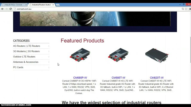 How to Configure APN settings Comset router
