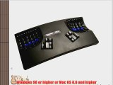 Kinesis Corporation KB500USB/QD-BLK Kinesis Contoured Advantage Qd Keyboard Qwerty-dvorak Dual