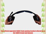 Sades Snuk Wired Gaming Headset with 7.1 Surround Stereo Sound with Adjustable Noise Cancelling