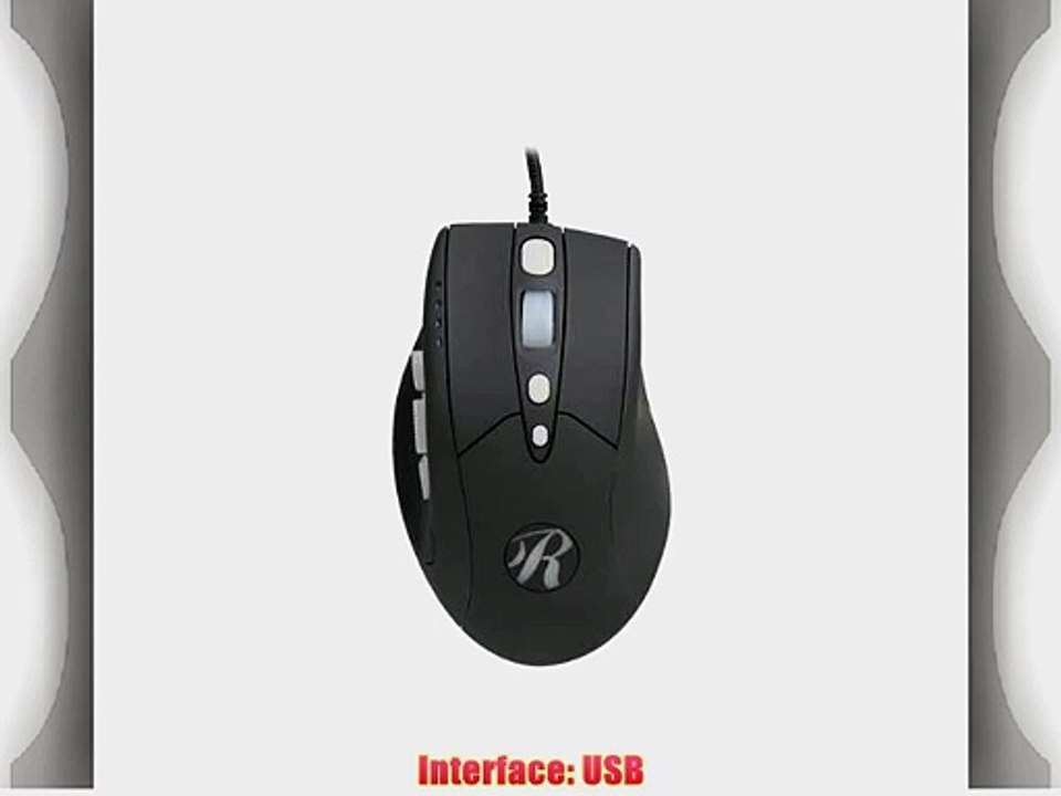 Rosewill Reflex Laser Gaming Mouse with Adjustable Weights (RGM-1000)