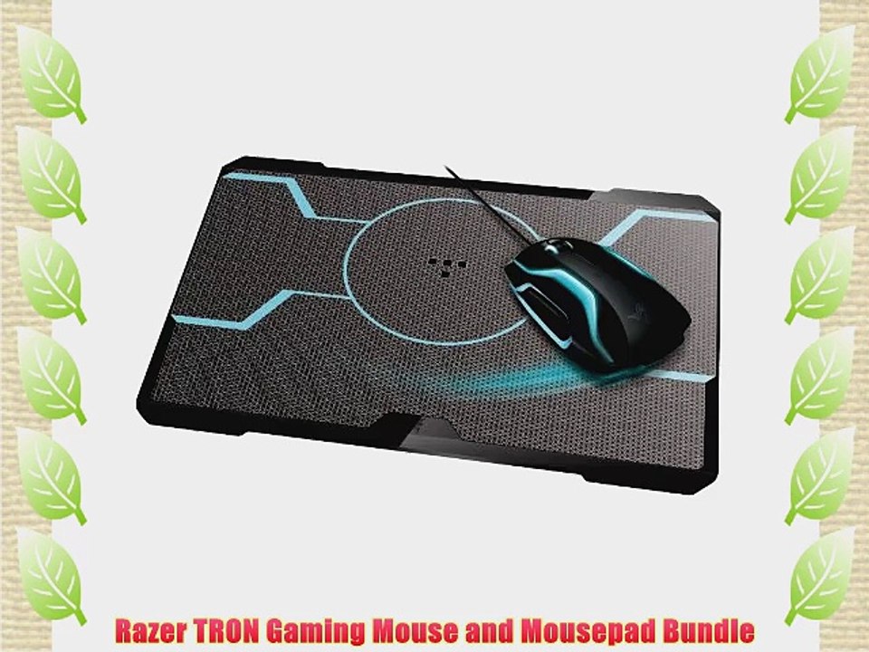 Razer TRON Gaming Mouse and Mousepad Bundle