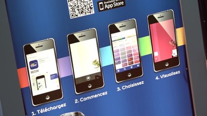 Quoi de neuf au salon M&T ? Test de l'application Dulux Visualizer