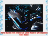 ZPS 6D Mazer II 2500 DPI Blue LED 2.4GHz Wireless Optical Gaming Game Mouse