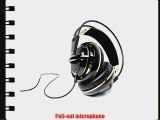 SteelSeries Siberia v2 Full-Size Gaming Headset (Black and Gold)