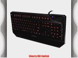 Tesoro Durandel Ultimate Blue Cherry MX Switch Red Backlit Illuminated Mechanical Gaming Keyboard
