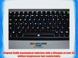 Keycool 84 Keys Portable Mechanical Gaming Keyboard Cherry Mx Switches (BLUE/RED/GREEN/YELLOW/WHITE