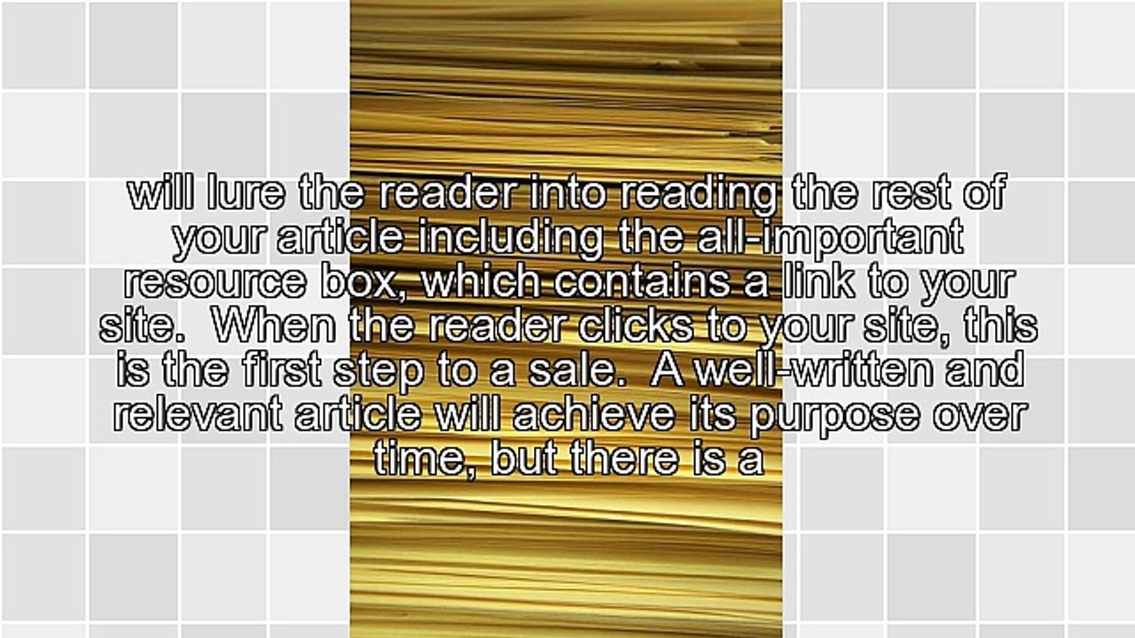 Writing for Article Directory WebSites: Build Links Now!