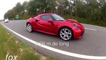New Alfa Romeo. 4C acceleration 0.234 km/h