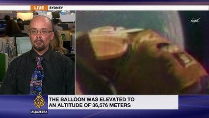 Parachute on Mars 'flying saucer' landing system fails