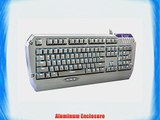 Tesoro Colada Saint Brown Cherry MX Switch White Backlit Illuminated Aluminum Mechanical Gaming