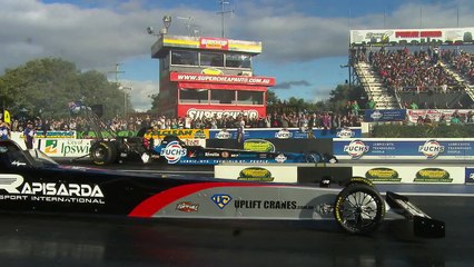 Top Fuel Dragster Crash - Phil Lamattina 2015 Fuch's Winternationals