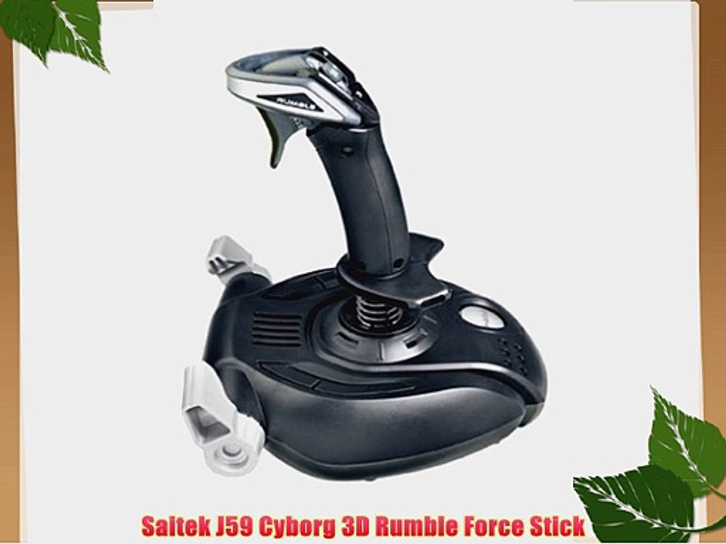 Saitek J59 Cyborg 3D Rumble Force Stick - video Dailymotion