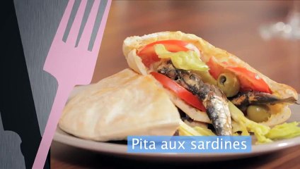 Pita aux sardines : une recette saine et savoureuse au moins de 5 mn