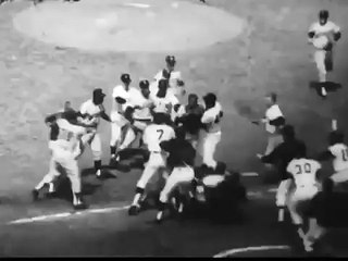 SF Giants vs LA Dodgers Fight 08-22-1965
