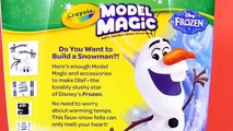 Do You Want to Build a Snowman? Disney Frozen Crayola Model Magic Olaf Craft Kit by DCTC