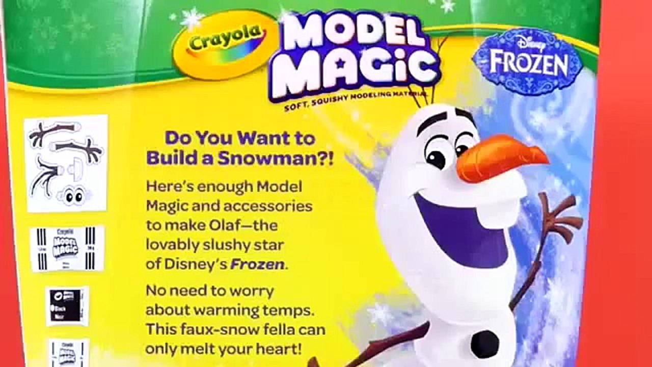 Do You Want to Build a Snowman? Disney Frozen Crayola Model Magic Olaf Craft Kit by DCTC