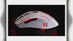 FOME A-jazz FIRST BLOOD High Speed 8200 DPI Wired USB Laser Gaming Mouse (AJ100) White   FOME