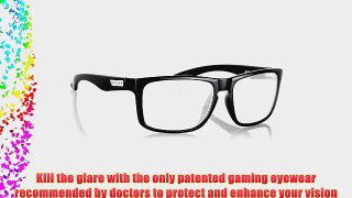 Gunnar Optiks INT-00103 Intercept Full Rim Advanced Video Gaming Glasses with Crystalline Lens