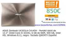 ASUS Zenbook UX303LA-C4145H - Portátil táctil de 13.3