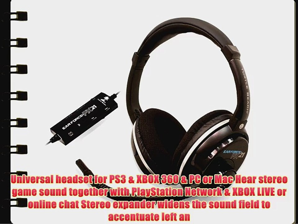 PS3 Ear Force PX21 Gaming Headset