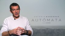 Entrevista a Antonio Banderas por la película 'Autómata'