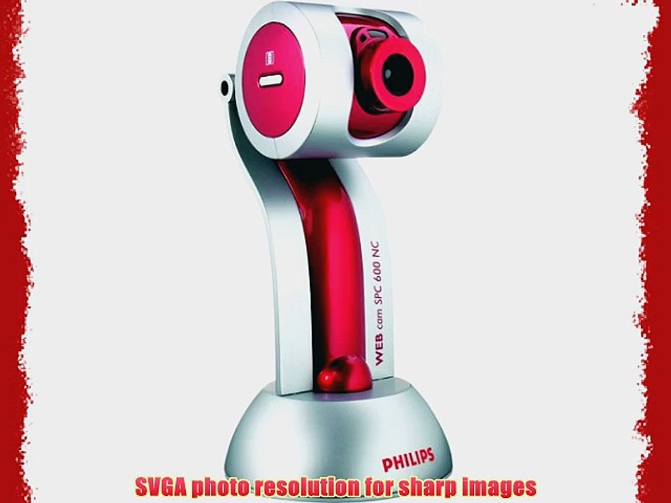 Philips VGA CMOS Sensor 30FPS USB 2.00 Compatible Webcam