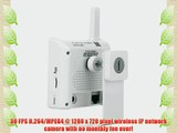 TriVision NC-230WF HD 720P Megapixel Wireless IP Camera for Home Security Motion Alerts Infrared