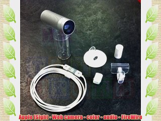 Apple iSight - Web camera - color - audio - FireWire
